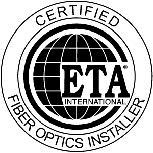 ETA Certified Fiber Optics Installer Badge